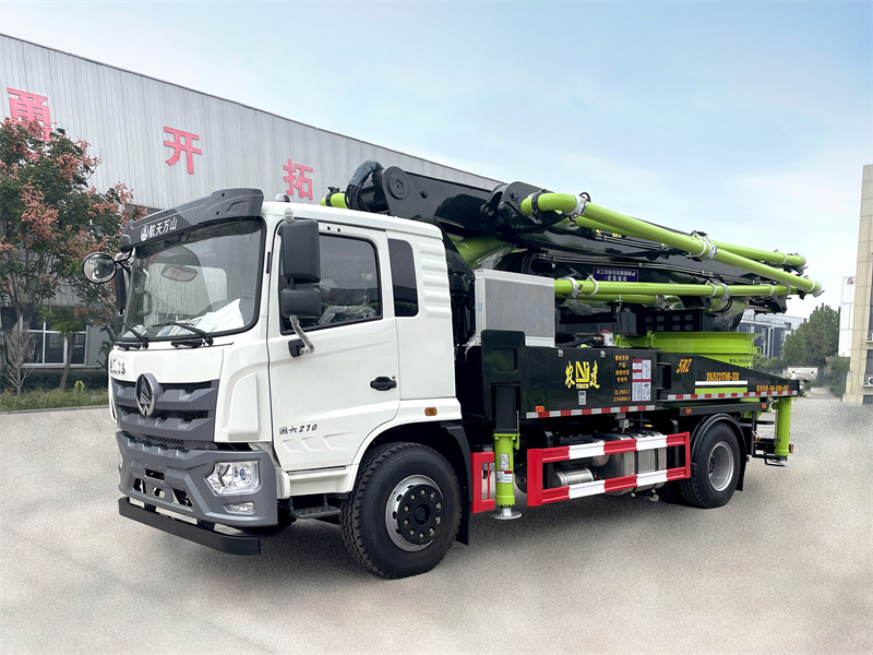 33M圓盤(pán)攪拌泵車